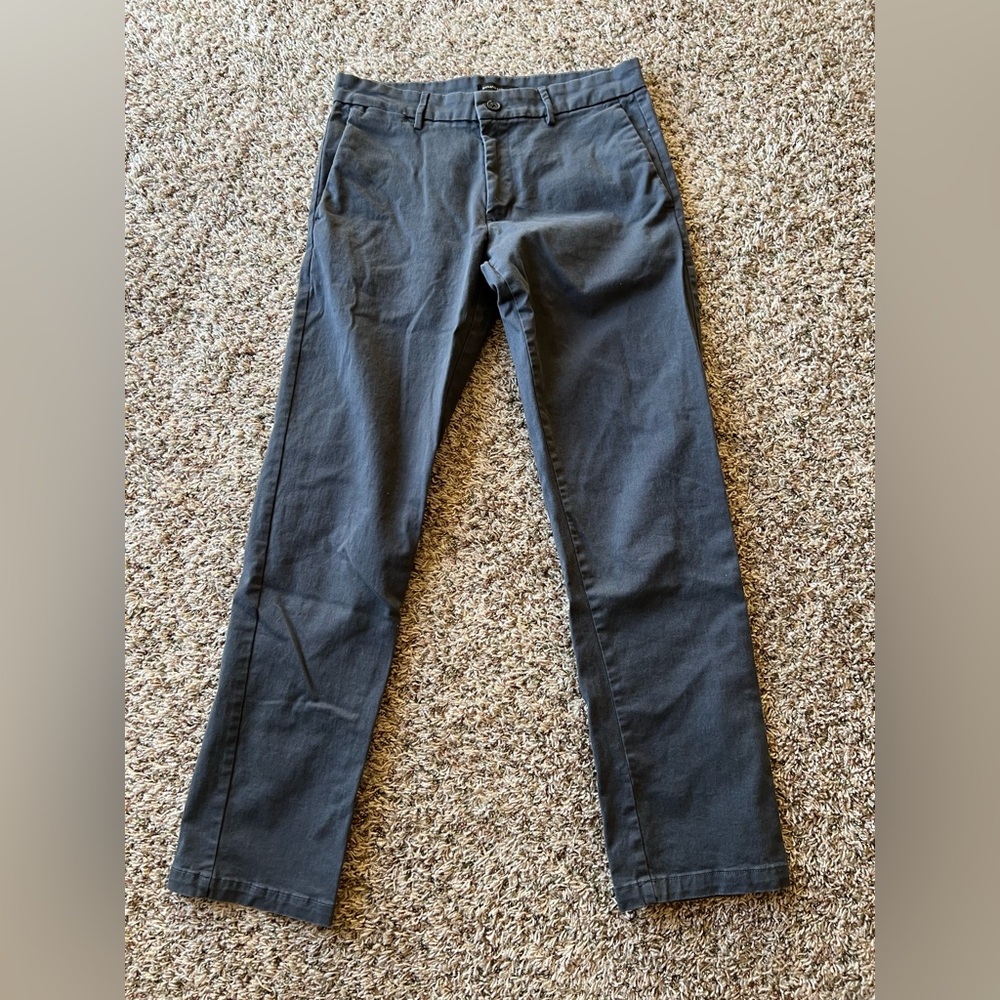 Banana Republic Men's Dark Gray Chinos